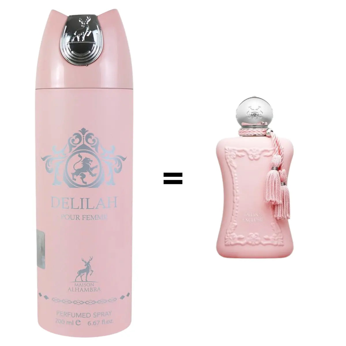 Perfume Spray Corporal Árabe Delilah- 200ml